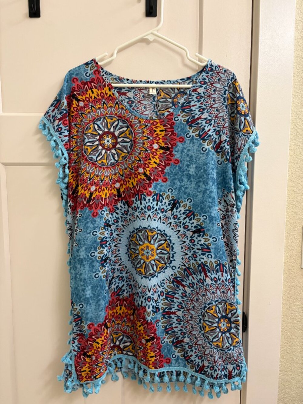 Women Chiffon Tassel Swimsuit Cover Up